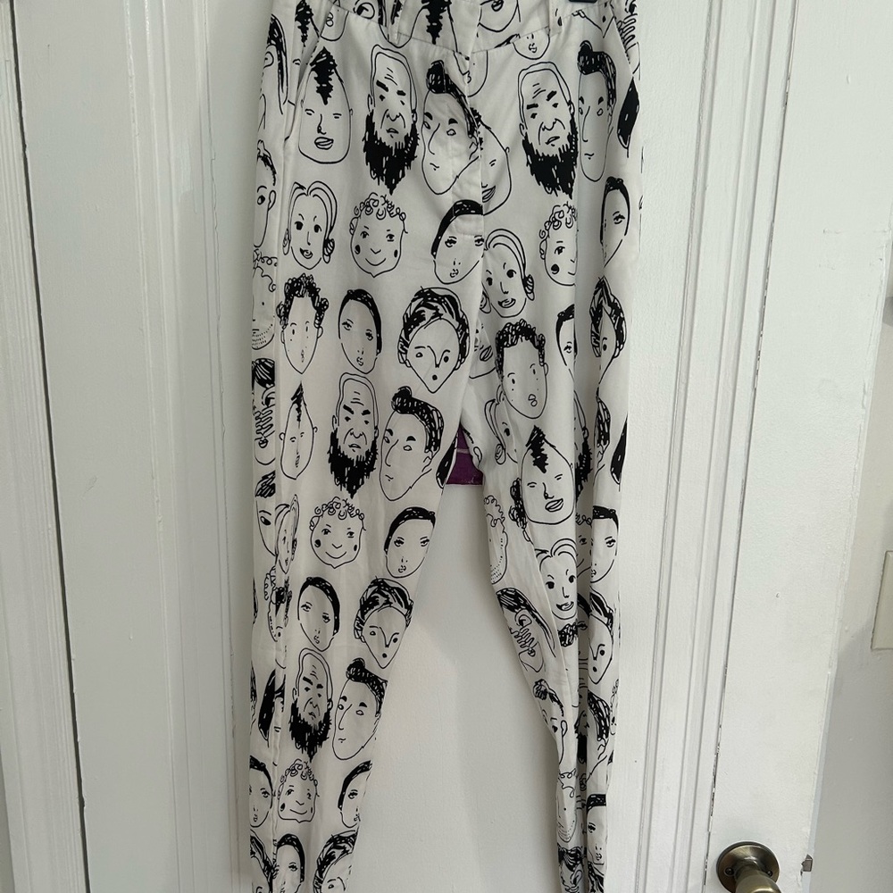 Funky Faces Dress Pants